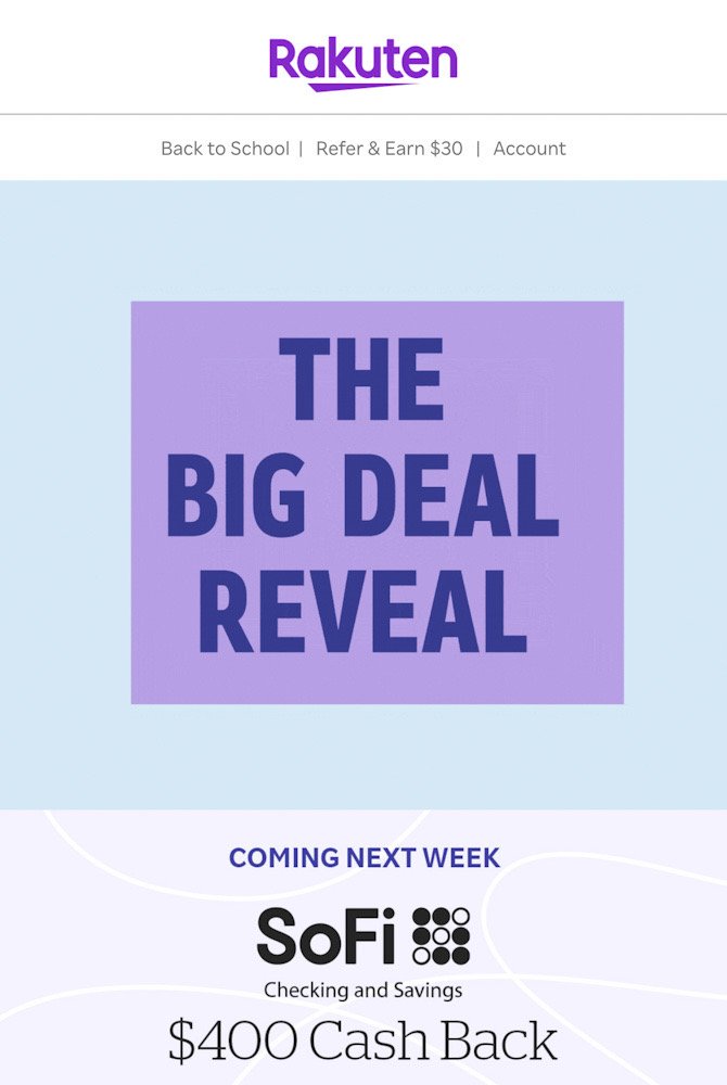 July 30, 2025 Rakuten Big Deal: SoFi – $400 Cash Back or 40,000 AMEX MR Points (With Potential Stack of up to $300 More)
