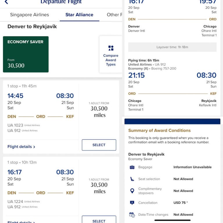 How To: Showcase of Flexible Points for Award Redemption (United Economy Transatlantic Flight)