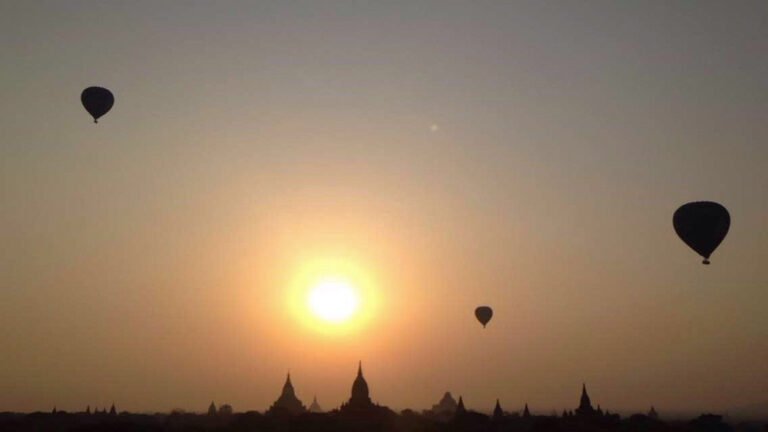 Sunrise Hot Air Balloon Ride Over Bagan Temples (Wanderlist Activity – Burma)