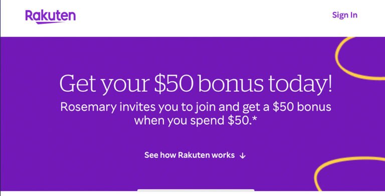 How To: Earn Cashback On Travel, Shopping and More With Rakuten – With BEST EVER $50 Referral Offer