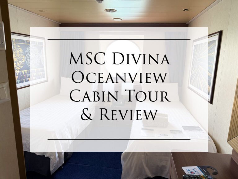 Stateroom Tours Series: Let’s Check Out and Rate My Oceanview Stateroom Aboard the MSC Divina