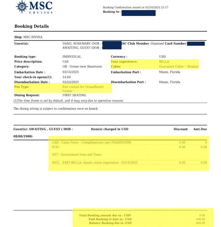 What Did My FREE MSC Divina Cruise Really Cost? (11 Days Southern Caribbean)