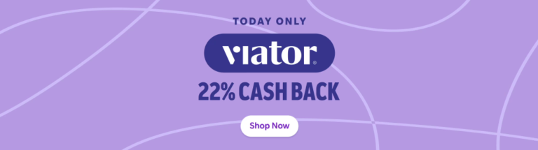January 14, 2026 Rakuten Big Deal: Viator 22%