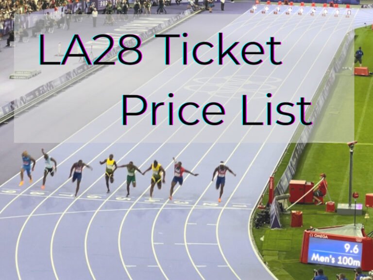 Planning For the LA28 Summer Olympics? Then You Will Definitely Want to Check Out This Ticket Prices List!